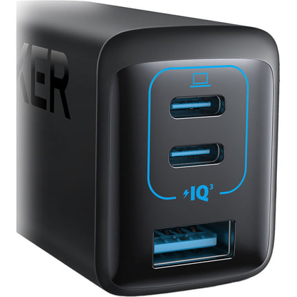 Anker PowerPort III Cargador de Pared 65W 3 Puertos USB-C y USB-A