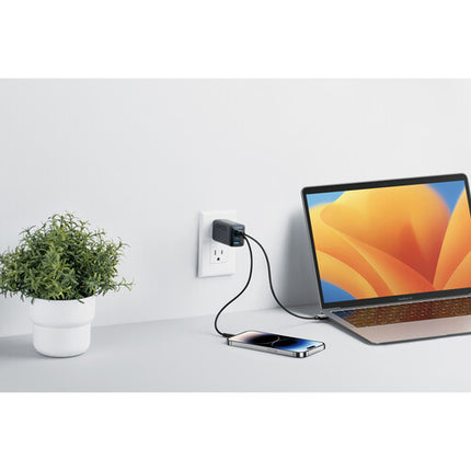 Anker PowerPort III Cargador de Pared 65W 3 Puertos USB-C y USB-A