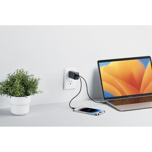 Anker PowerPort III Cargador de Pared 65W 3 Puertos USB-C y USB-A