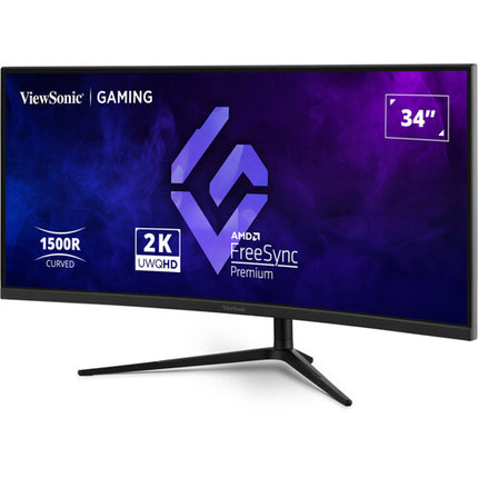 ViewSonic VX3418C-2K Monitor Curvo Ultrapanorámico 34" 180 Hz 3440 x 1440 HDR