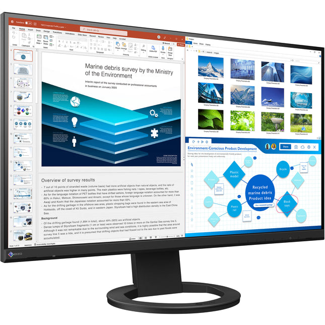 EIZO FlexScan EV2720S Monitor 27" QHD IPS USB-C 70W 5 ms