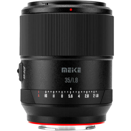 Meike 35mm f1.8 Pro AF objetivo Sony E apertura rápida Full Frame