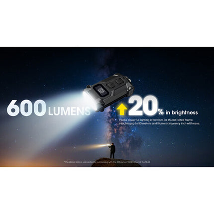 Nitecore TINI 3 Linterna Multicolor Recargable 600 lúmenes USB-C 60h Gris