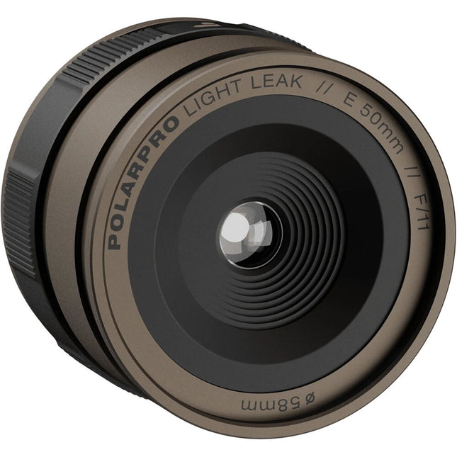PolarPro LightLeak 50mm f/11 Lente para Sony E Full-Frame con Filtro 67mm