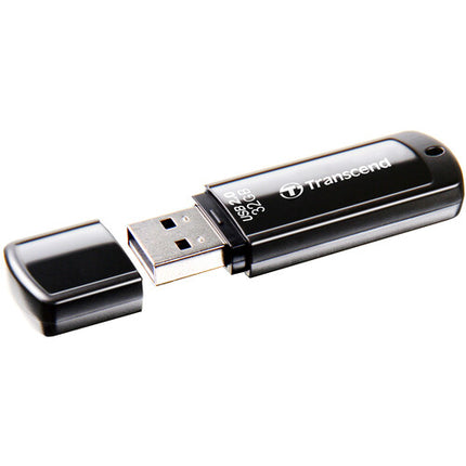 Transcend 32GB JetFlash 350 Memoria USB 2.0 Negra 32GB Slim Portátil