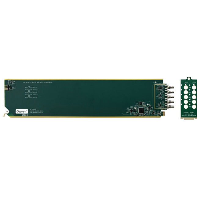 Osprey OG-12G-4DA Amplificador de distribución 1x4 12G-SDI con módulo trasero