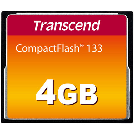 Transcend 4GB CompactFlash UDMA 4 Tarjeta de Memoria 50 MB/s Lectura