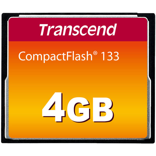 Transcend 4GB CompactFlash UDMA 4 Tarjeta de Memoria 50 MB/s Lectura