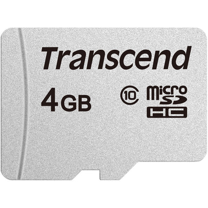 Transcend 4GB microSDHC UHS-I Clase 10 Memoria 20MB/s Lectura 10MB/s Escritura