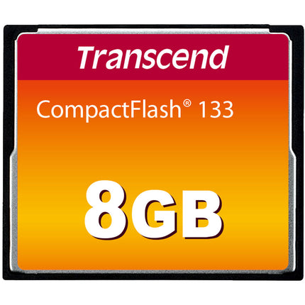 Transcend 8GB CompactFlash UDMA 4 Tarjeta de Memoria 50 MB/s Lectura 20 MB/s Escritura