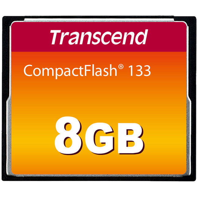 Transcend 8GB CompactFlash UDMA 4 Tarjeta de Memoria 50 MB/s Lectura 20 MB/s Escritura