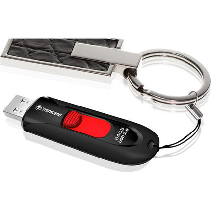 Transcend 32GB JetFlash 590 Memoria USB 2.0 con Conector Deslizante