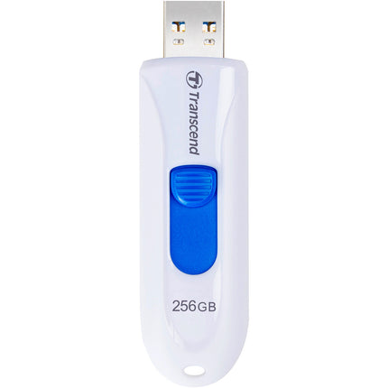 Transcend JetFlash 790 Memoria USB 3.2 Gen 1 256GB Blanca
