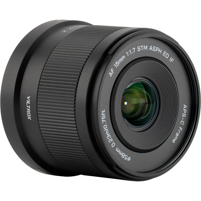 Viltrox AF 15mm f/1.7 Air Z Objetivo Gran Angular Ligero Nikon Z con Parasol