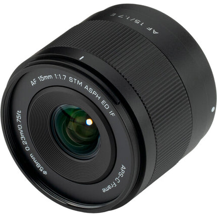 Viltrox AF 15mm f1.7 Air E Objetivo Gran Angular para Sony E 9.1" Distancia mínima de enfoque