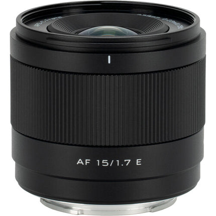 Viltrox AF 15mm f1.7 Air E Objetivo Gran Angular para Sony E 9.1" Distancia mínima de enfoque