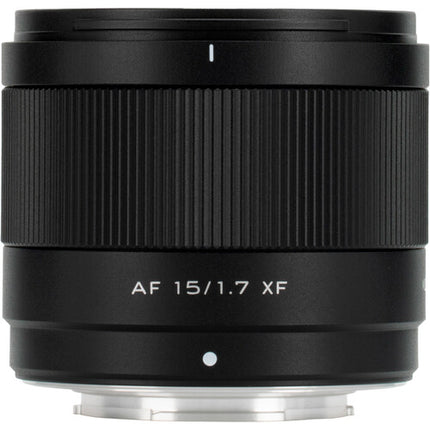 Viltrox AF 15mm f/1.7 Air XF Objetivo gran angular para Fujifilm X con apertura f1.7 distancia mínima de enfoque 23 cm y parasol incluido