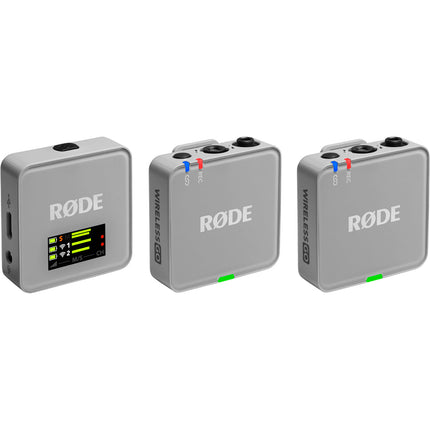 RODE Wireless GO Gen 3 Sistema Micrófono Inalámbrico Dual 7h Batería