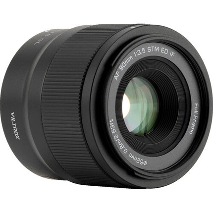 Viltrox AF 90mm f/3.5 Lente Full-Frame STM Autofoco Resistente a la intemperie