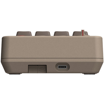 8BitDo Retro Wireless C64 Edición Teclado Mecánico 18 Teclas Bluetooth USB 160 Horas Uso
