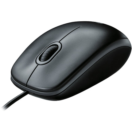 Logitech B100 Ratón Óptico USB 800 DPI Compatible Mac PC Linux