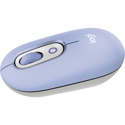 Logitech POP Ratón Inalámbrico Lilac Bluetooth 400 dpi 4 Botones