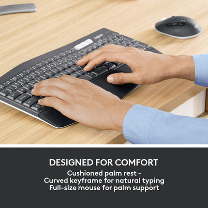 Logitech MK850 Performance Combo Teclado y Ratón Inalámbrico 1000 dpi Bluetooth