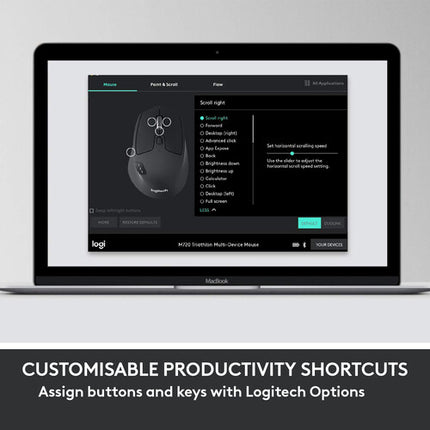 Logitech MK850 Performance Combo Teclado y Ratón Inalámbrico 1000 dpi Bluetooth