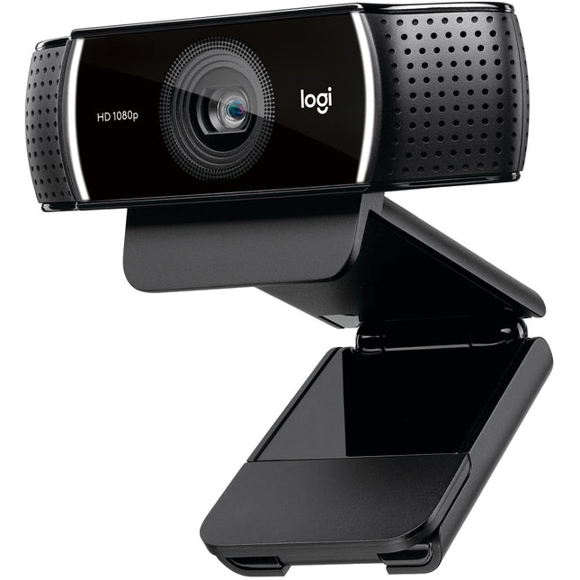 Logitech C922 Pro Stream Webcam Full HD 1080p 78° Gran Angular Trípode Ajustable
