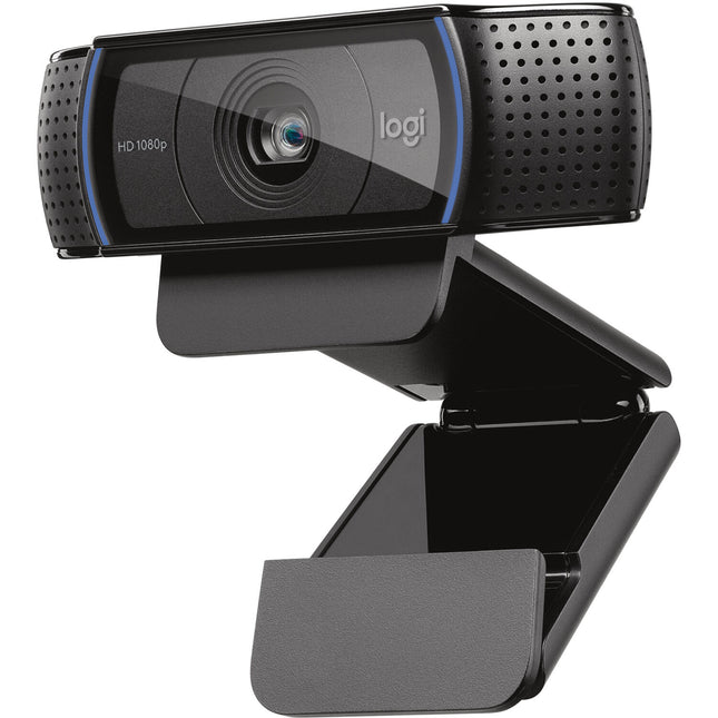 Logitech C920s HD Pro Webcam Full HD 1080p 78° Campo Vista con Tapa de Privacidad