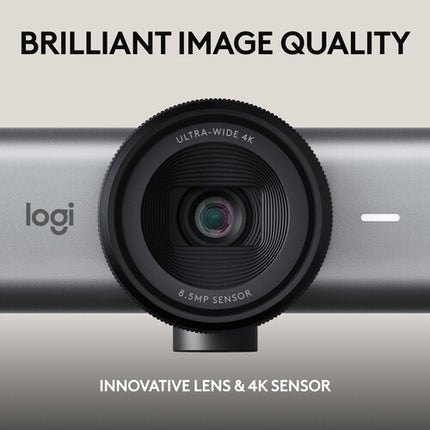 Logitech MX Brio 705 Cámara Web 4K 30 fps Sensor 8.5MP USB-C