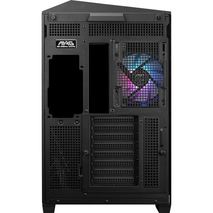 MSI MAG PANO 100R PZ Caja PC Mid-Tower con Panel Vidrio 270° y 4 Ventiladores ARGB