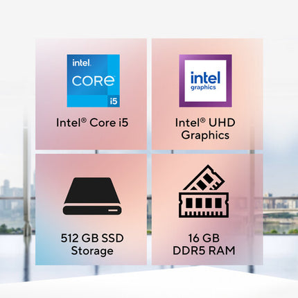 ASUS ExpertCenter D7 SFF Ordenador de Escritorio Intel i5 16GB 512GB SSD