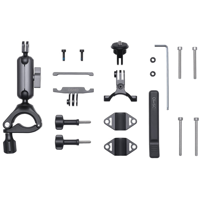 DJI Osmo Kit de Montaje Multifuncional para Bicicleta con Tubo Extensor de Fibra de Carbono y Adaptador 3 Prongs