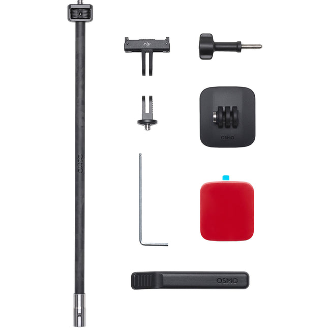DJI Osmo Kit Montura Casco Tercera Persona con Extensor 28 cm y Adaptador 3-Prong