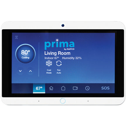 Prima by Napco PP1V Panel Wi-Fi 7" 1024x600 Z-Wave Plus Cámara 2MP Exterior