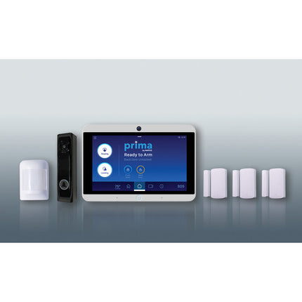 Prima by Napco PKIT1V Sistema Wi-Fi Todo en Uno con Pantalla 7" Cámara 2MP Exterior
