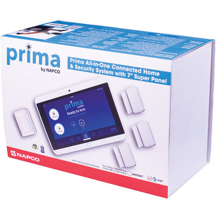 Prima by Napco PKIT1V Sistema Wi-Fi Todo en Uno con Pantalla 7" Cámara 2MP Exterior
