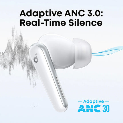 Soundcore by Anker Liberty 5 Auriculares Inalámbricos True Wireless Cancelación Activa 48 Horas Reproducción