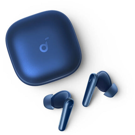 Soundcore by Anker Liberty 5 Auriculares Inalámbricos Cancelación de Ruido Dolby Audio 48 Horas Reproducción Estuche con Carga Inalámbrica Azul