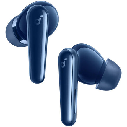 Soundcore by Anker Liberty 5 Auriculares Inalámbricos Cancelación de Ruido Dolby Audio 48 Horas Reproducción Estuche con Carga Inalámbrica Azul