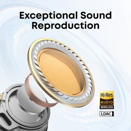 Soundcore by Anker Liberty 5 Auriculares Inalámbricos Cancelación de Ruido Dolby Audio 48 Horas Reproducción Estuche con Carga Inalámbrica Azul