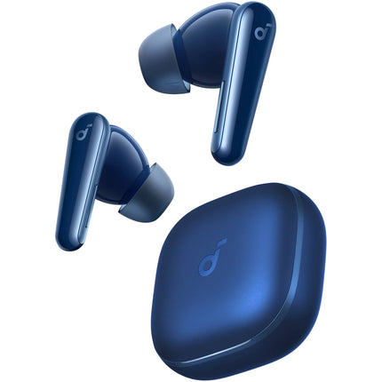 Soundcore by Anker Liberty 5 Auriculares Inalámbricos Cancelación de Ruido Dolby Audio 48 Horas Reproducción Estuche con Carga Inalámbrica Azul