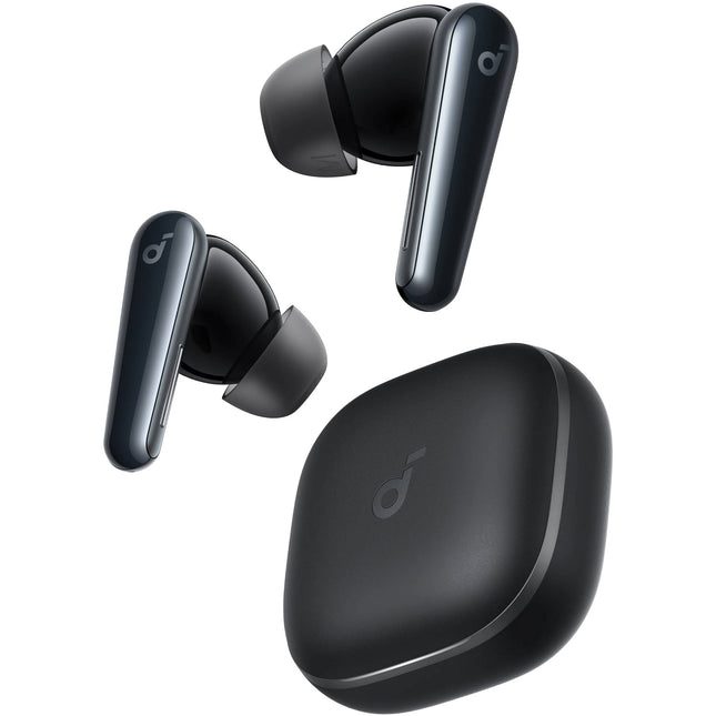 Soundcore by Anker Liberty 5 Auriculares Inalámbricos con Cancelación de Ruido y Dolby Audio 48H Reproducción Negro