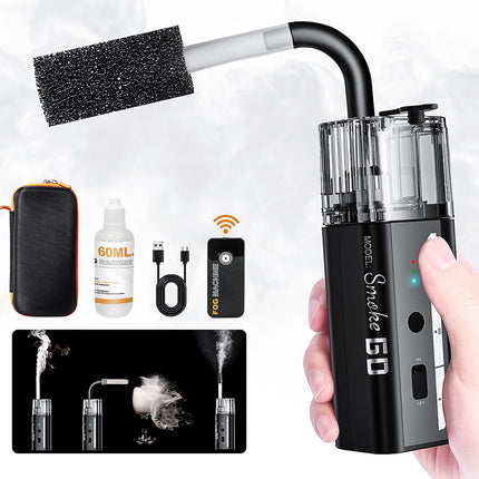LENSGO SMOKE GO Máquina de Humo Portátil 30W Batería Recargable 25 Minutos de Niebla