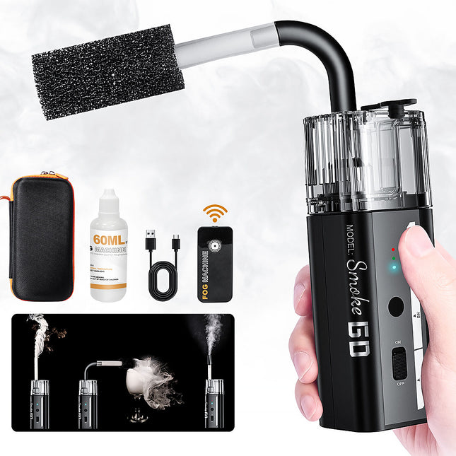 LENSGO SMOKE GO Máquina de Humo Portátil 30W Batería Recargable 25 Minutos de Niebla