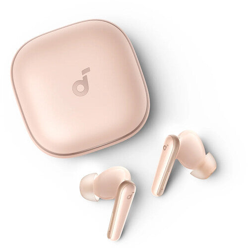 Soundcore by Anker Liberty 5 Auriculares Inalámbricos con Cancelación de Ruido y Dolby Audio 48 Horas Reproducción Rosa
