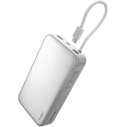 AUKEY PBY48 Spark Sling Power Bank 20000mAh Carga 130W USB-C Integrado Blanco
