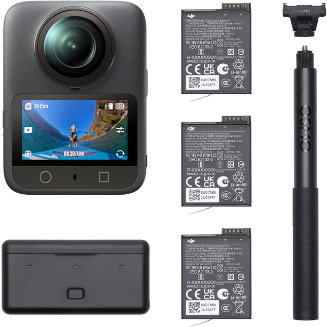 DJI Osmo 360 Cámara de Acción 8K30 1" Sensor Combo Aventura