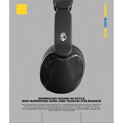 Skullcandy Hesh 540 ANC Auriculares Inalámbricos Over-Ear Cancelación Ruido 65 Horas Batería